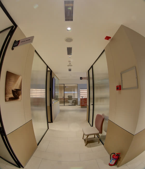 OT corridor at EYON Eye & Laser Institute, Kharadi, Pune